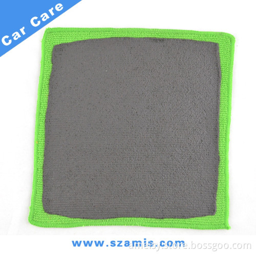 Hot Sale 7"*7" Fine Grade Car Detailing Remover Microfiber Magic Clay Bar Cloth